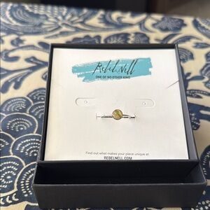 Rebel Nell “Julia” Sterling Silver Graffiti from Detroit, MI size 8